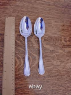 Vintage 44 Pc BEAD PATTERN Silver Plate CUTLERY CANTEEN by Viners of Sheffield