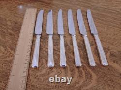 Vintage 44 Pc GRECIAN PATTERN Silver Plate CUTLERY CANTEEN Made in Sheffield