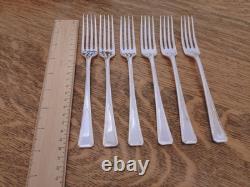 Vintage 44 Pc GRECIAN PATTERN Silver Plate CUTLERY CANTEEN Made in Sheffield