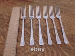 Vintage 44 Pc GRECIAN PATTERN Silver Plate CUTLERY CANTEEN Made in Sheffield