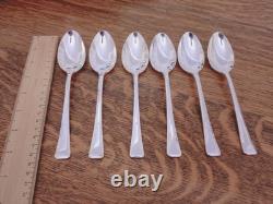 Vintage 44 Pc GRECIAN PATTERN Silver Plate CUTLERY CANTEEN Made in Sheffield