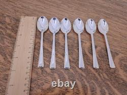 Vintage 44 Pc GRECIAN PATTERN Silver Plate CUTLERY CANTEEN Made in Sheffield