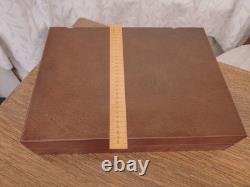 Vintage 44 Pc Silver Plate DU BARRY PATTERN Cutlery Canteen by Coopers Sheffield