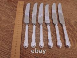 Vintage 44 Pc Silver Plate DU BARRY PATTERN Cutlery Set Roberts & Dore Sheffield