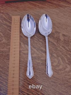 Vintage 44 Pc Silver Plate DU BARRY PATTERN Cutlery Set Roberts & Dore Sheffield