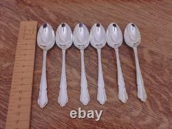 Vintage 44 Pc Silver Plate DU BARRY PATTERN Cutlery Set Roberts & Dore Sheffield
