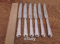 Vintage 44 Pc Silver Plate Du Barry PATTERN Cutlery Canteen by Coopers Sheffield