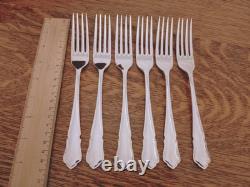 Vintage 44 Pc Silver Plate Du Barry PATTERN Cutlery Canteen by Coopers Sheffield