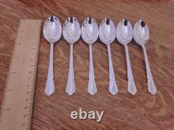 Vintage 44 Pc Silver Plate Du Barry PATTERN Cutlery Canteen by Coopers Sheffield