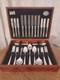 Vintage 44 Pc Silver Plate GRECIAN PATTERN Cutlery Canteen by Coopers Sheffield