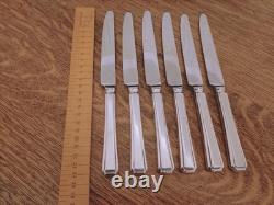 Vintage 44 Pc Silver Plate GRECIAN PATTERN Cutlery Canteen by Coopers Sheffield