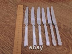 Vintage 44 Pc Silver Plate GRECIAN PATTERN Cutlery Canteen by Coopers Sheffield