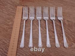 Vintage 44 Pc Silver Plate GRECIAN PATTERN Cutlery Canteen by Coopers Sheffield