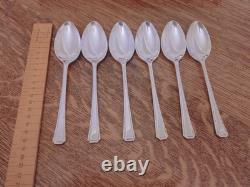 Vintage 44 Pc Silver Plate GRECIAN PATTERN Cutlery Canteen by Coopers Sheffield