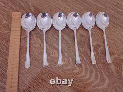 Vintage 44 Pc Silver Plate GRECIAN PATTERN Cutlery Canteen by Coopers Sheffield