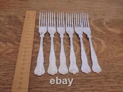 Vintage 44 Pc Silver Plate KINGS PATTERN Cutlery Canteen Set Made in Sheffield
