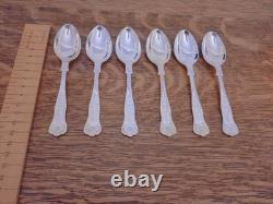 Vintage 44 Pc Silver Plate KINGS PATTERN Cutlery Canteen Set Made in Sheffield