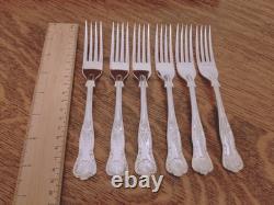 Vintage 44 Piece Silver Plate KINGS PATTERN Cutlery Canteen Made in Sheffield