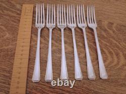 Vintage 47 Piece Silver Plate CUTLERY CANTEEN A E Poston Sheffield 1950s