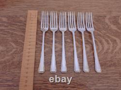 Vintage 47 Piece Silver Plate CUTLERY CANTEEN A E Poston Sheffield 1950s