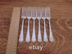 Vintage 48Pc SILVER PLATE Faux Bone CUTLERY CANTEEN A E Poston Sheffield 1950s