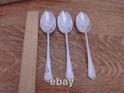 Vintage 48Pc SILVER PLATE Faux Bone CUTLERY CANTEEN A E Poston Sheffield 1950s
