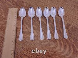 Vintage 50 Pc BEAD PATTERN Silver Plate CUTLERY CANTEEN Oneida Community Plate