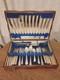 Vintage 54 Pc ART DECO Silver Plated CUTLERY CANTEEN Made in Sheffield 1930s
