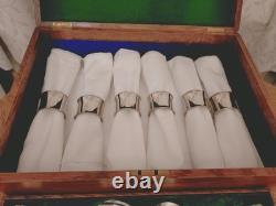 Vintage 56 Piece 8 Setting Silver Plate Cutlery Canteen Set Rodd of Sheffield