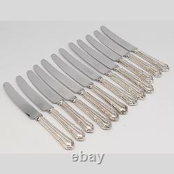 Vintage 56 Piece Silver Plated Cutlery Canteen Box Sheffield England Flatware