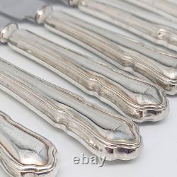 Vintage 56 Piece Silver Plated Cutlery Canteen Box Sheffield England Flatware