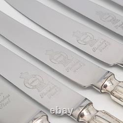 Vintage 56 Piece Silver Plated Cutlery Canteen Box Sheffield England Flatware