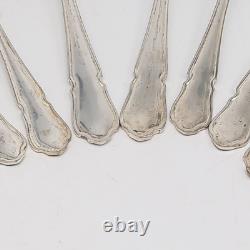 Vintage 56 Piece Silver Plated Cutlery Canteen Box Sheffield England Flatware