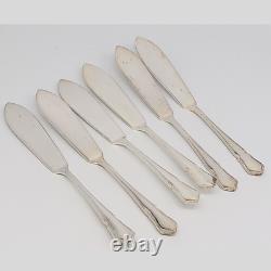 Vintage 56 Piece Silver Plated Cutlery Canteen Box Sheffield England Flatware