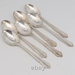 Vintage 56 Piece Silver Plated Cutlery Canteen Box Sheffield England Flatware
