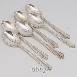 Vintage 56 Piece Silver Plated Cutlery Canteen Box Sheffield England Flatware