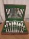 Vintage 58 Pc Silver Plate DU BARRY Pattern CUTLERY CANTEEN Made in Sheffield