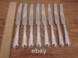 Vintage 58 Pc Silver Plate DU BARRY Pattern CUTLERY CANTEEN Made in Sheffield