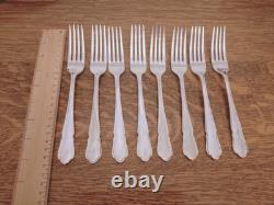 Vintage 58 Pc Silver Plate DU BARRY Pattern CUTLERY CANTEEN Made in Sheffield