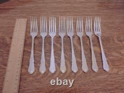 Vintage 58 Pc Silver Plate DU BARRY Pattern CUTLERY CANTEEN Made in Sheffield