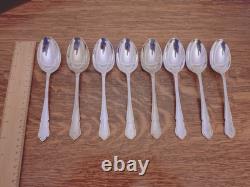 Vintage 58 Pc Silver Plate DU BARRY Pattern CUTLERY CANTEEN Made in Sheffield