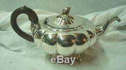 Vintage 5pc. Community MELON Silverplate Tea/Coffee Service Set, Original Tray. NR