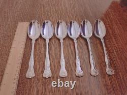 Vintage 67 Piece Silver Plate KINGS PATTERN Cutlery Canteen by Coopers Sheffield