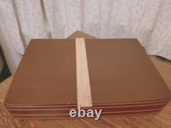 Vintage 67 Piece Silver Plate KINGS PATTERN Cutlery Canteen by Coopers Sheffield