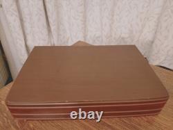 Vintage 67 Piece Silver Plate KINGS PATTERN Cutlery Canteen by Coopers Sheffield