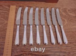 Vintage 76 Pc SILVER PLATE Bead Pattern CUTLERY CANTEEN by Osborne of Sheffield