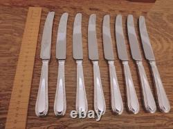 Vintage 76 Pc SILVER PLATE Bead Pattern CUTLERY CANTEEN by Osborne of Sheffield