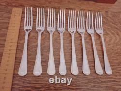 Vintage 76 Pc SILVER PLATE Bead Pattern CUTLERY CANTEEN by Osborne of Sheffield
