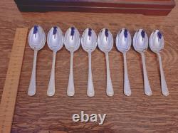 Vintage 76 Pc SILVER PLATE Bead Pattern CUTLERY CANTEEN by Osborne of Sheffield
