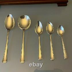 Vintage A1 Sheffield Silver Plated Cutlery Canteen 54-Piece Set 6 Place Setting